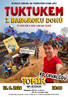 Tomík na cestách - tuktukem z Bangkoku domů 1